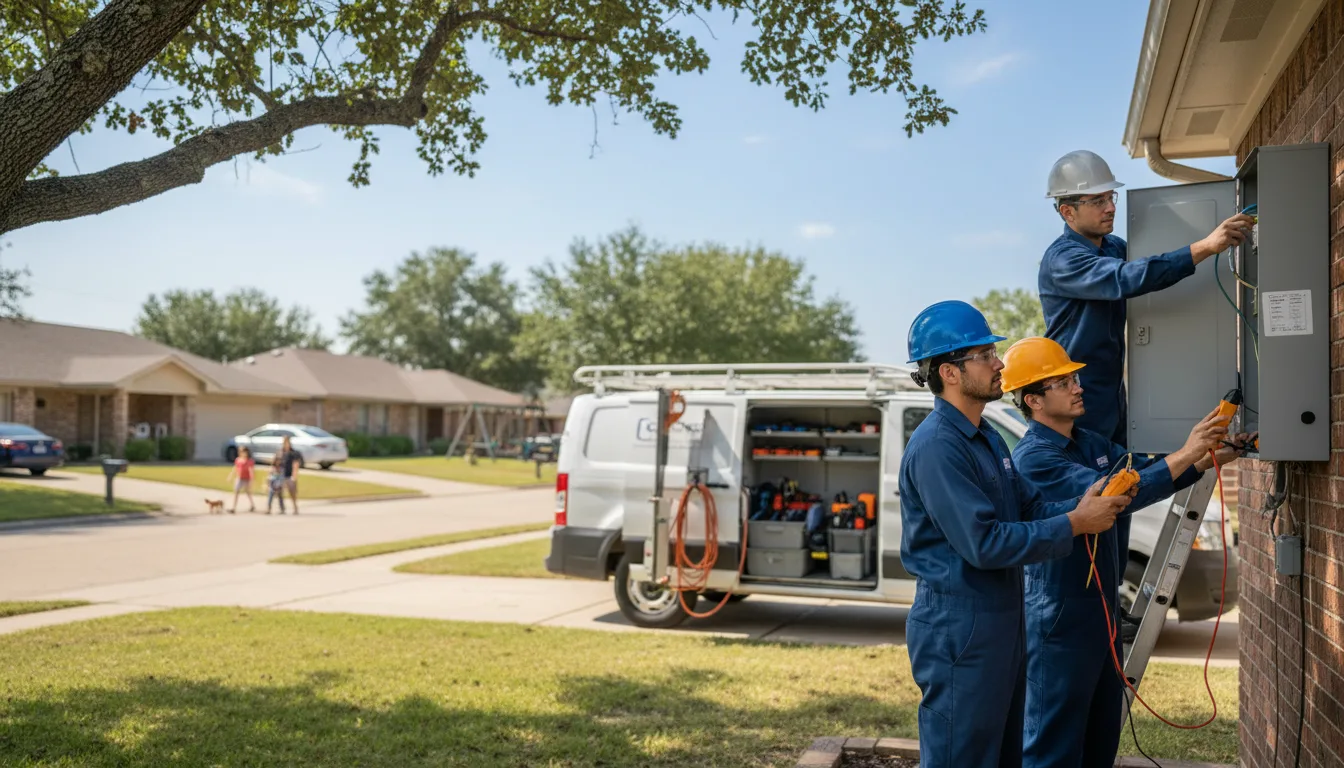 Certified electrician providing emergency electrical services in Santa Fe, TN